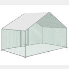 Sun Protection PE Coating 6.7x13ft Chicken Run Kennel