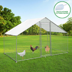 Easy Assembly 1mm Hot Galvanized Chicken Run Kennel