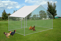 Chicken Run Kennel Chicken Cage 3x2m Walk in Coop for Poultry Dog Rabbit Hen Cage Pen Metal Door