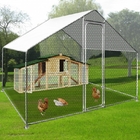 Chicken Run 2m X 4m Walk In Pet Cage Coop For Rabbit Hen Cage Pen Chicken Coop Chicken Cage