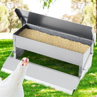 Automatic Lid 5kg 8.2L Feed Timer Chicken Feeder