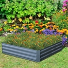Pest Prevention 8x4ft Raised Metal Garden Bed
