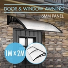 Overhead Door Window Outdoor Awning S series Door Canopy Patio Cover Modern Polycarbonate Rain Snow Protection