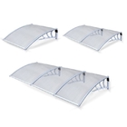 ABS PC Hollow 5.75kg Door Window Awning Canopy