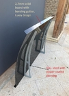 Steel Bracket 80x120cm Door Window Awning Canopy