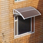 M series Door Canopy Outdoor Patio Canopy Polycarbonate Standard Door Awning