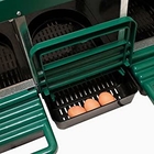 3 Compartment Roll Out Chicken Nesting Box for Up to 15 Hens Heavy Duty Best Nest Box for Chickens and Poultry with Lid