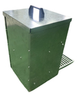 5kg Auto Chicken Feeder Treadle Self Opening Galvanized Chook Poultry