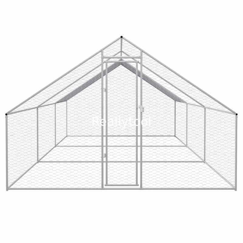 Galvanized Steel Frame 6mx4m Duck House Chicken Coop