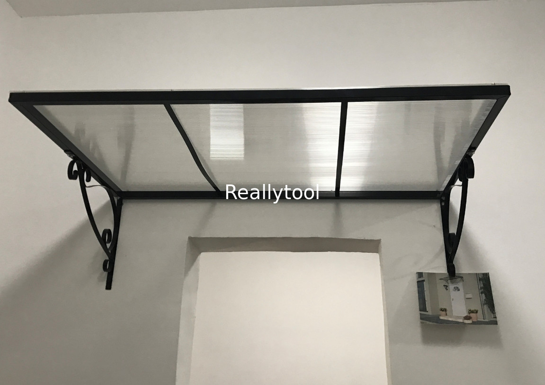 DIY Assembly 80x150cm Door Window Awning Canopy