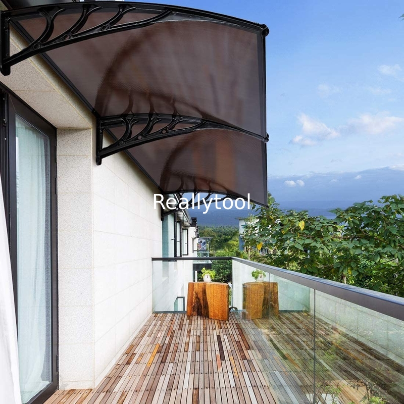 Waterproof Rain Protection 300cm Contemporary Porch Canopy