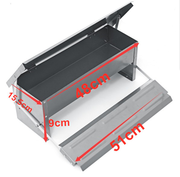 CE Anti Feed Theft 5kgs Automatic Timer Chicken Feeder